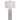 White Ceramic Table Lamp with Crystal Detail, 150 Watt,  3-Way