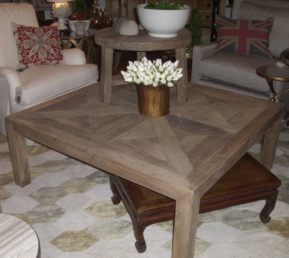 Reclaimed Elm Coffee Table – Zachary Ltd.