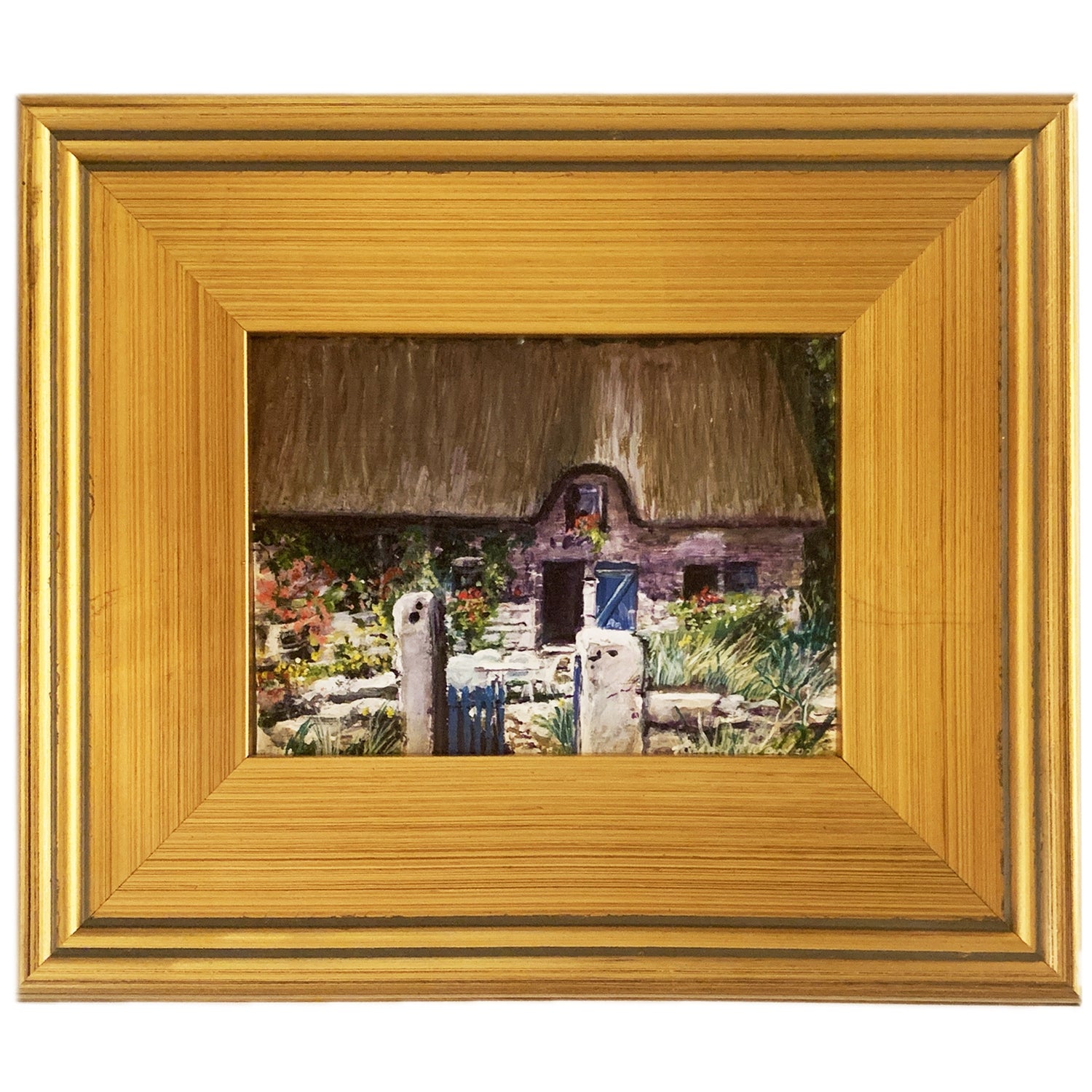 Chaumière, Richard Reynolds Ward, Acrylic on Board, Framed