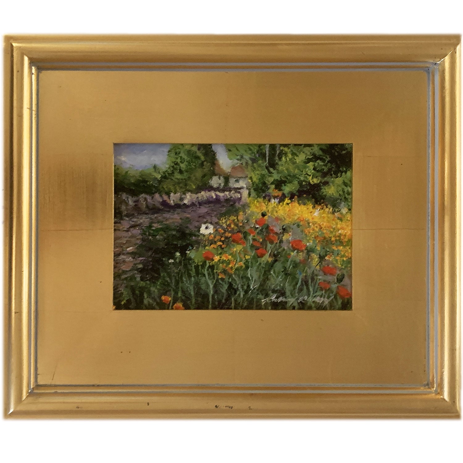 Chateau Gardens, Richard Reynolds Ward, Acrylic on Board, Framed