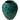 Vintage Iranian Green Glazed Pottery Vase