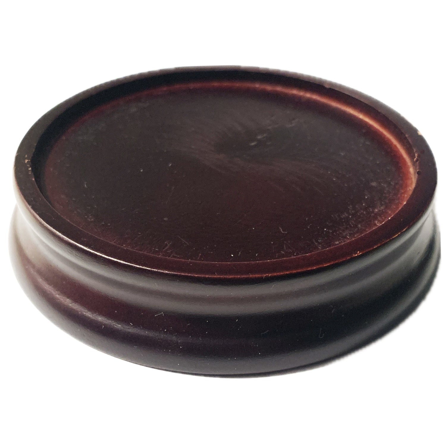 Vintage Wood Riser, 4"dia