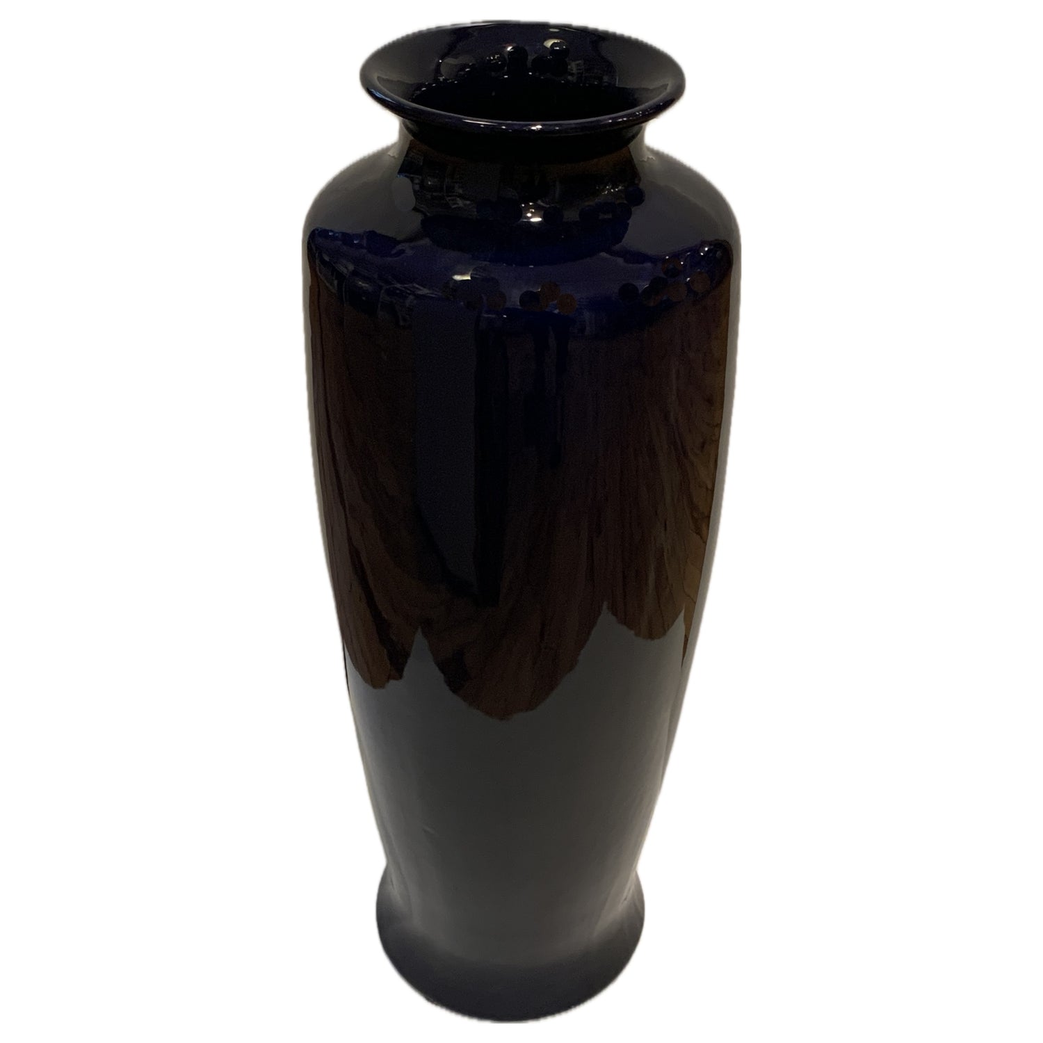 Midnight Blue Vase, 24.25"h