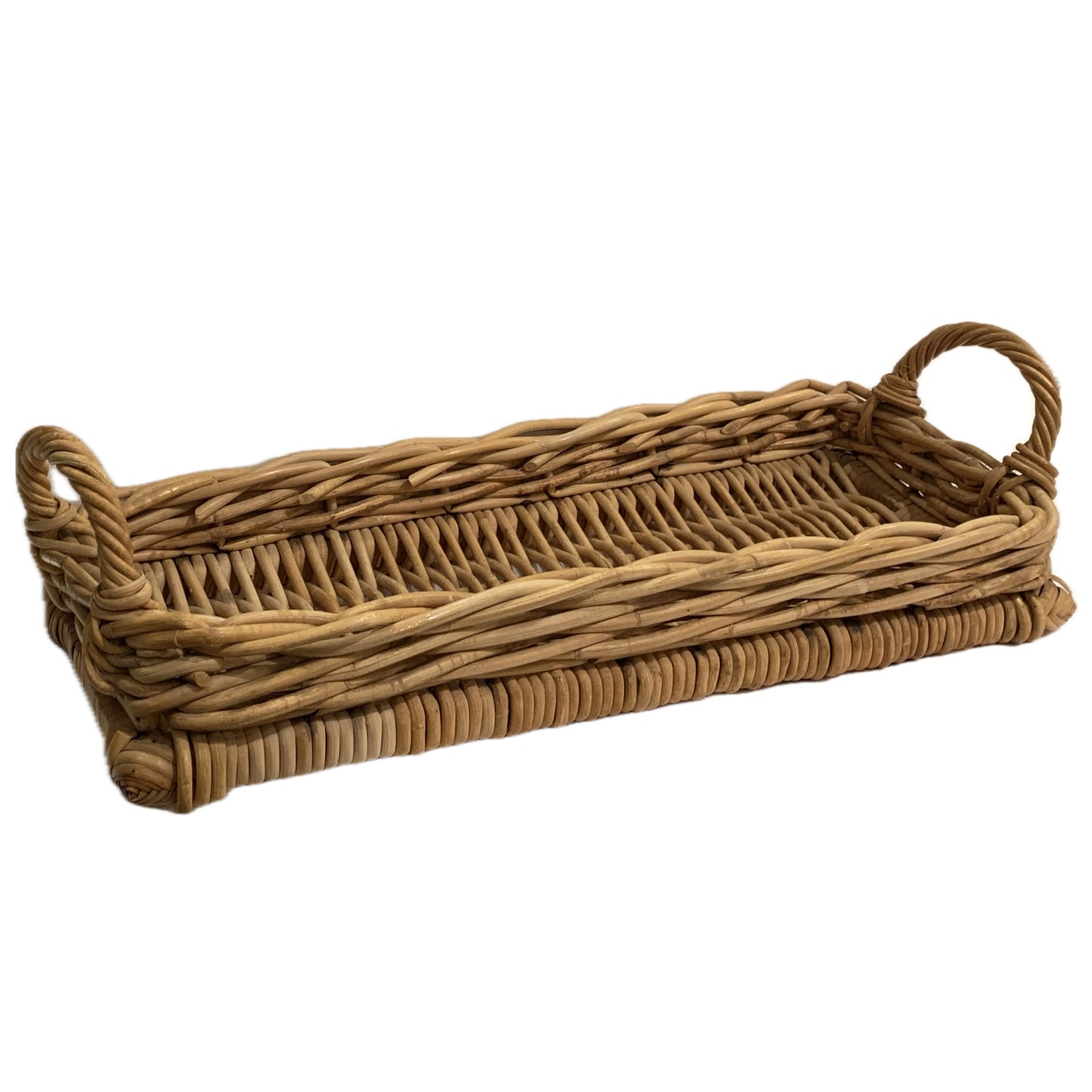 Rectangular Harvest Basket with Handles