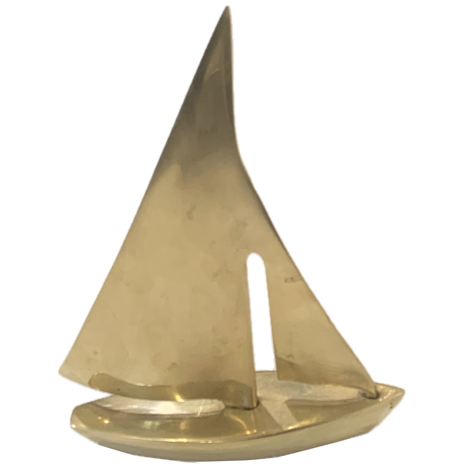 Brass Sailboat, vintage