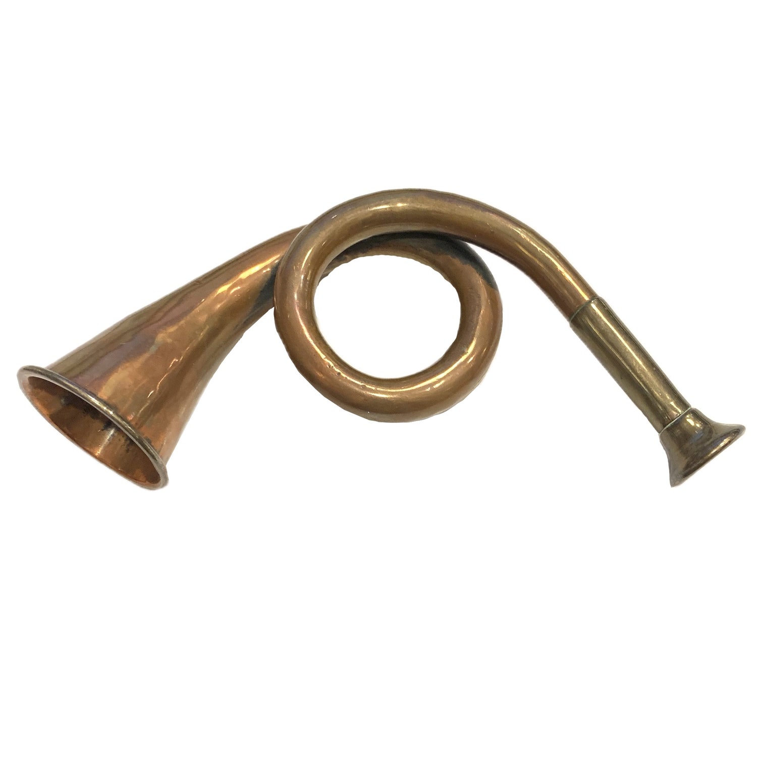 Vintage Brass and Copper French Horn