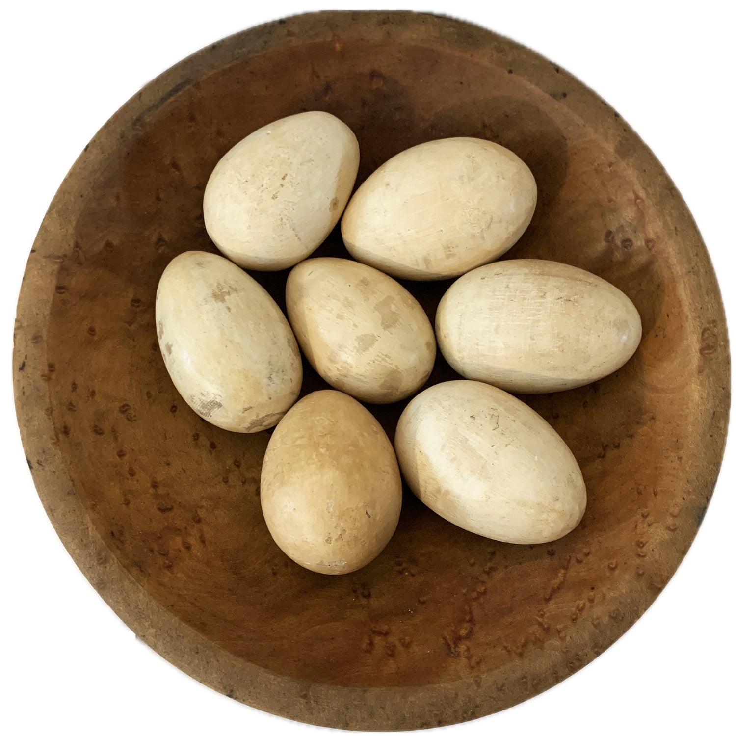 Vintage Wood Egg