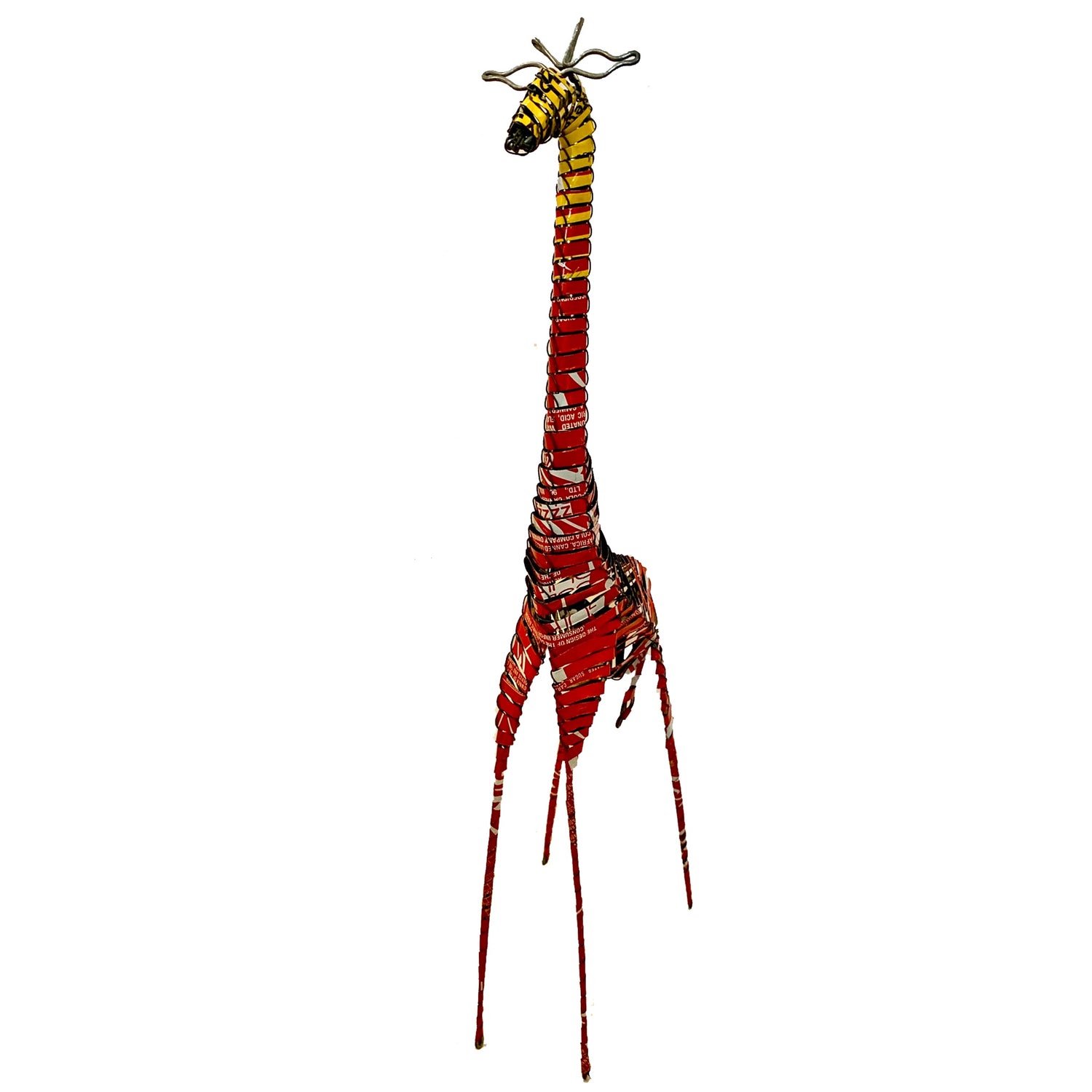Coca-Cola Can Art Giraffe