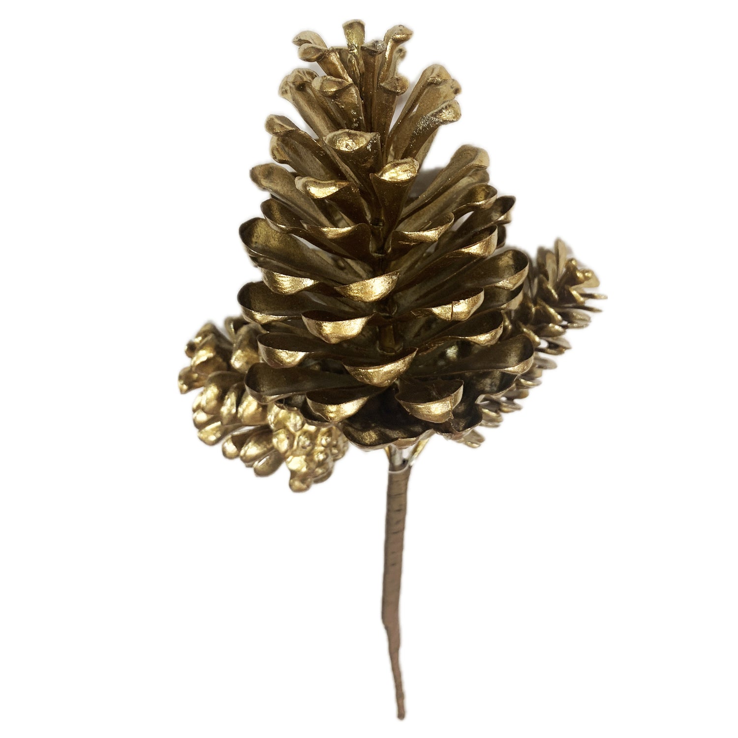 Gold Pinecone Pick, 11"