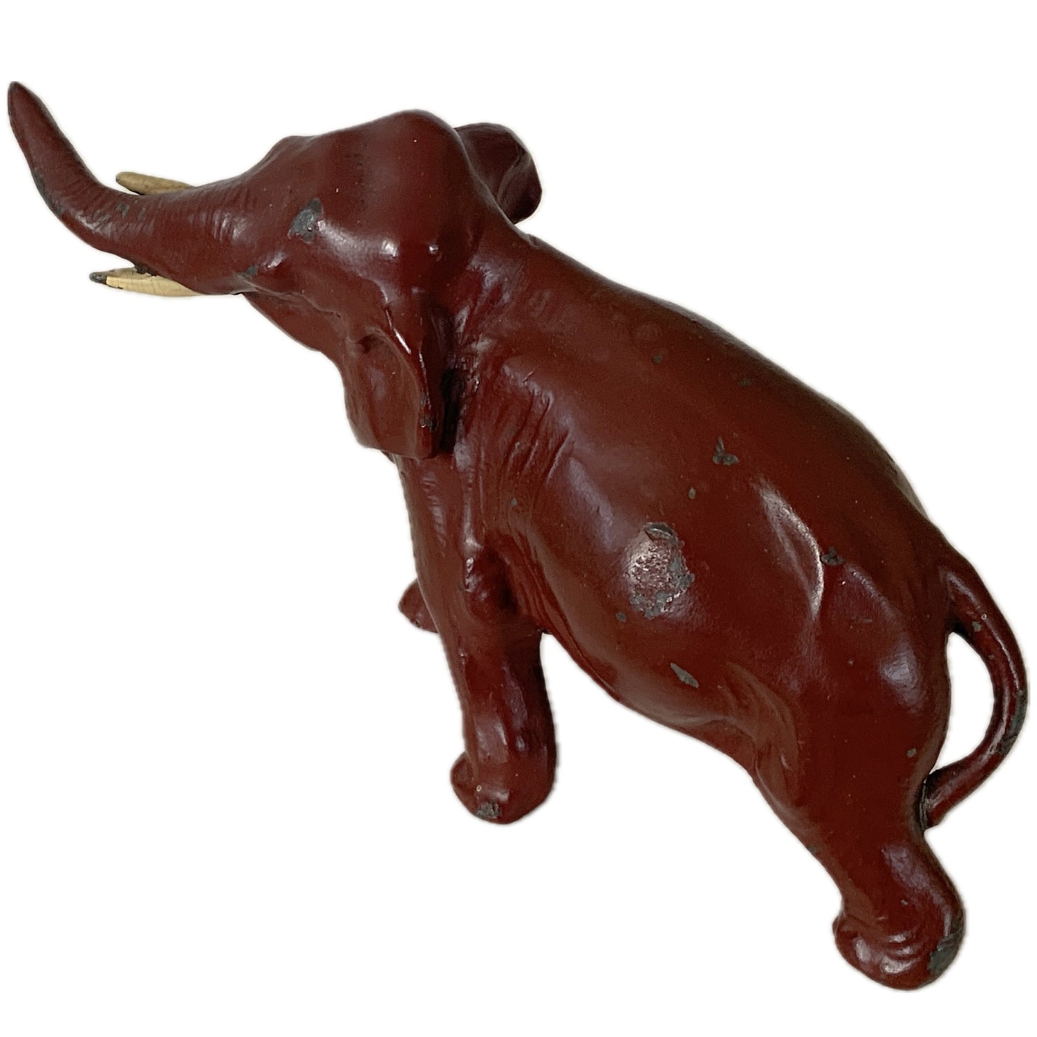 Vintage Painted Metal Elephant