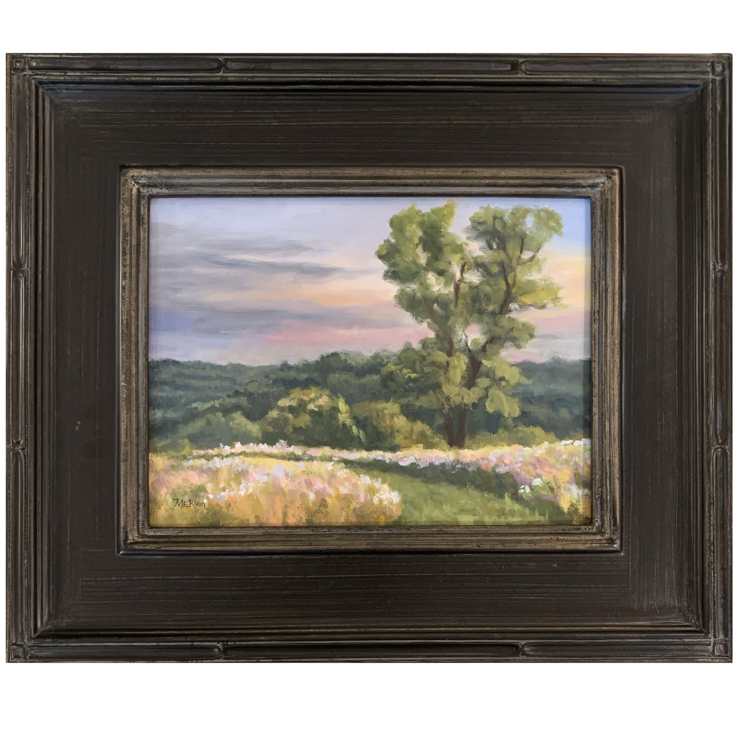 Homestead Overlook, Mary Klein, Oil on Linen, Framed