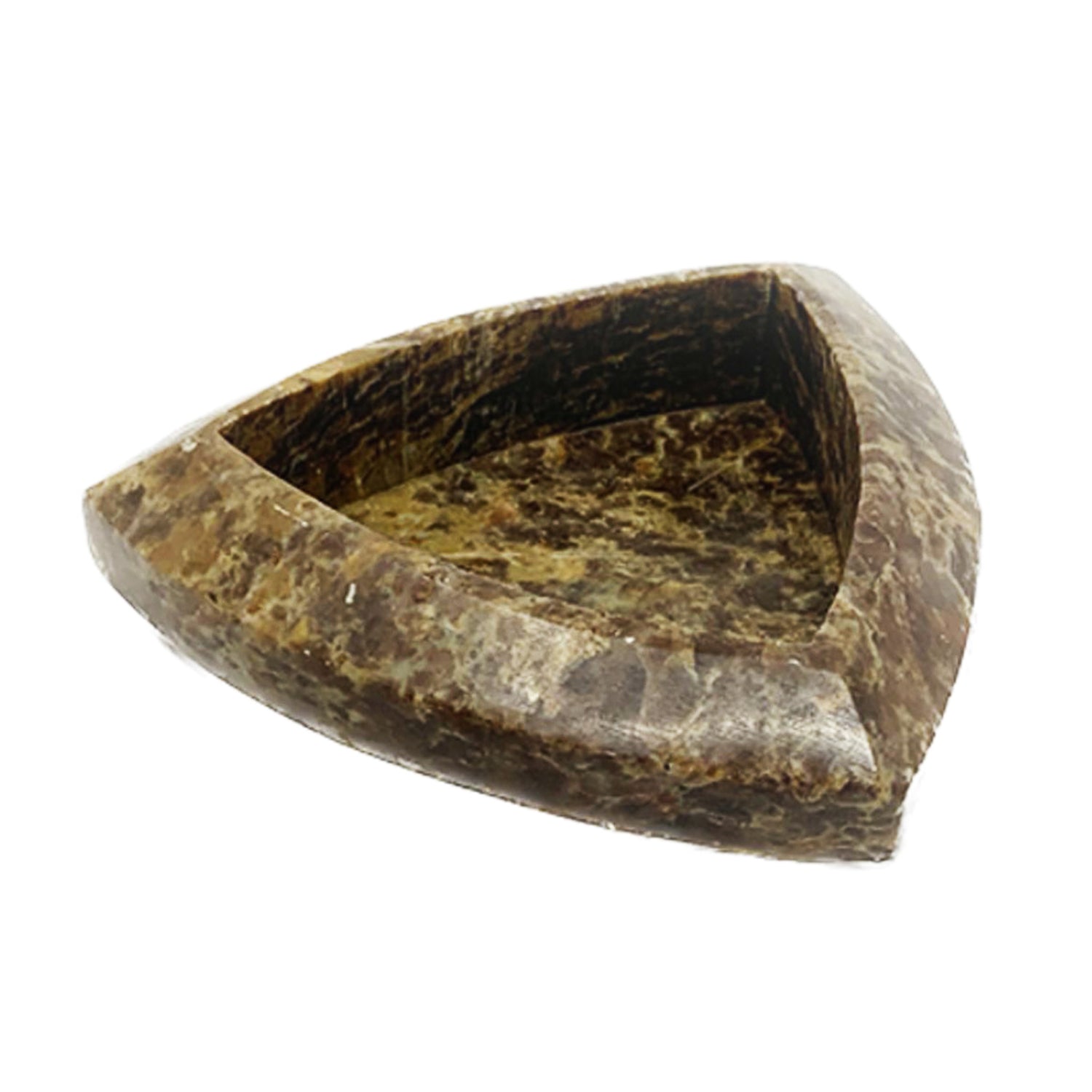 Triangular Soapstone Dish
