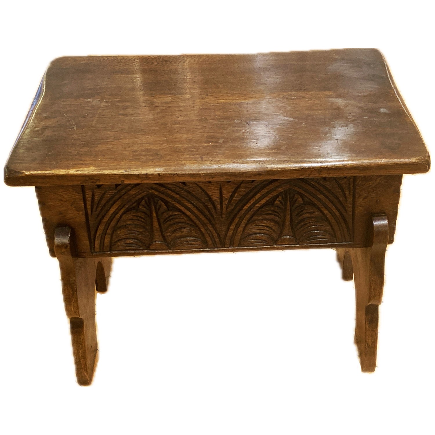 Bevan Funnell Antique Oak Storage Bench
