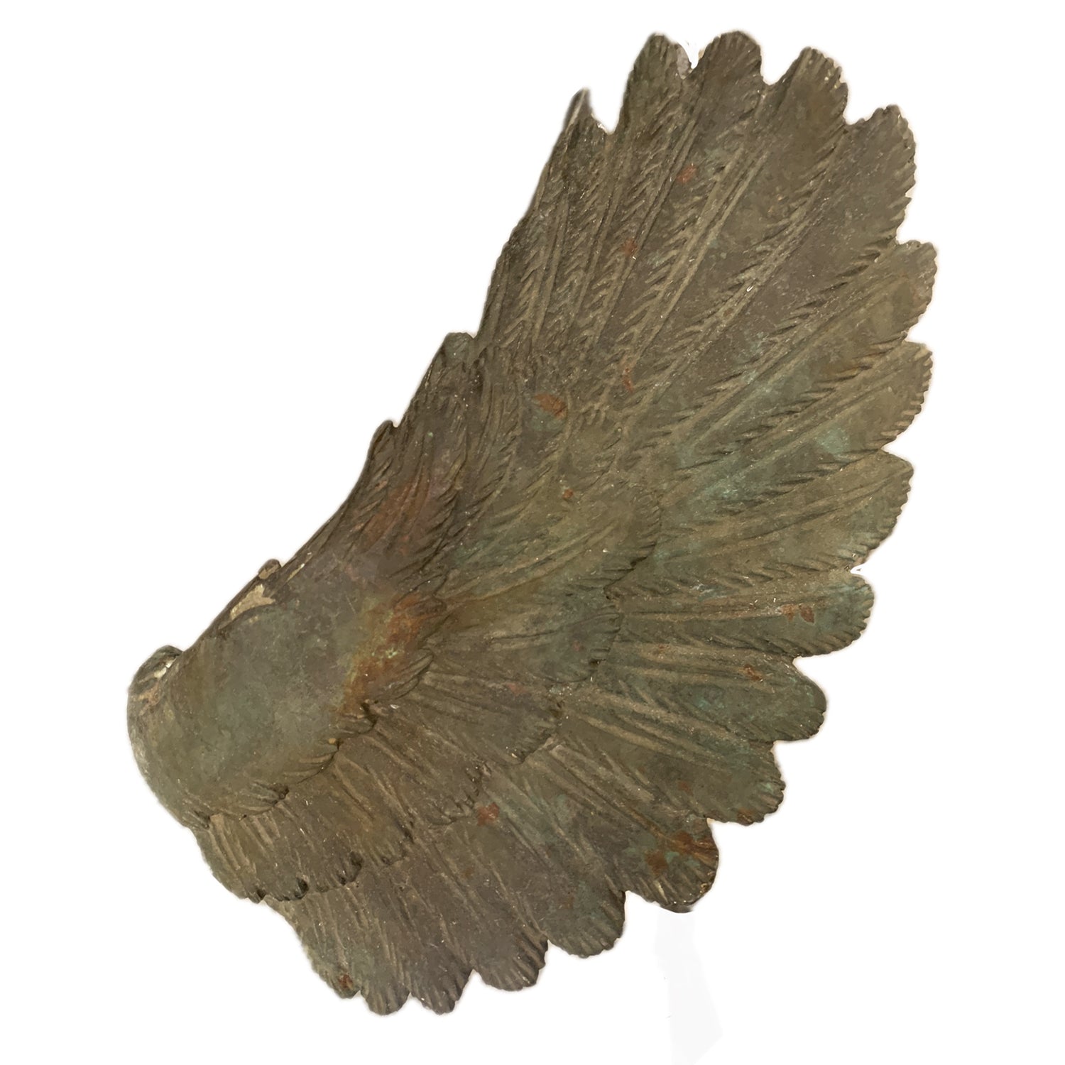 Bronze Angel Wing Sculpture Remnant