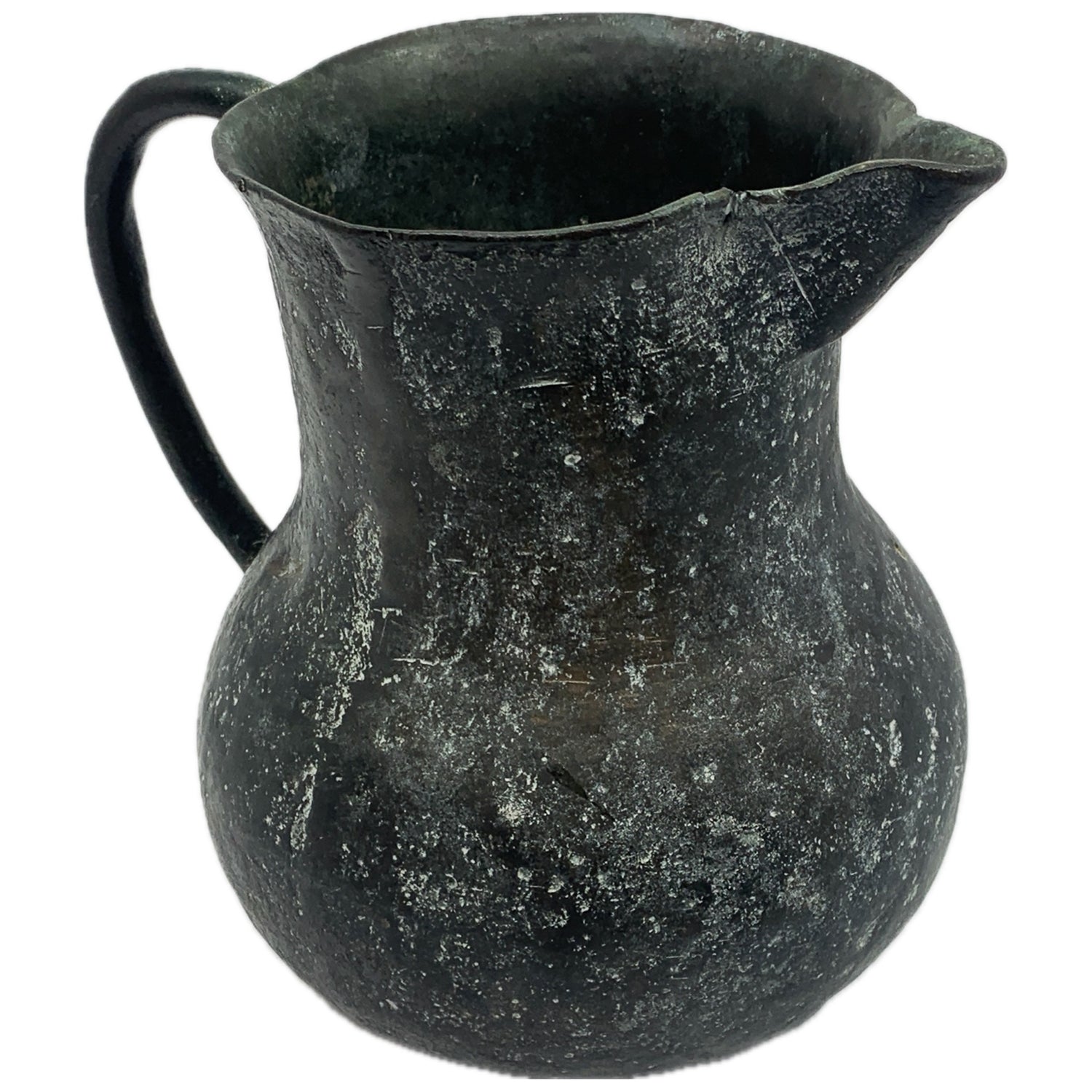 Antique Hand Forged Bronze Pitcher