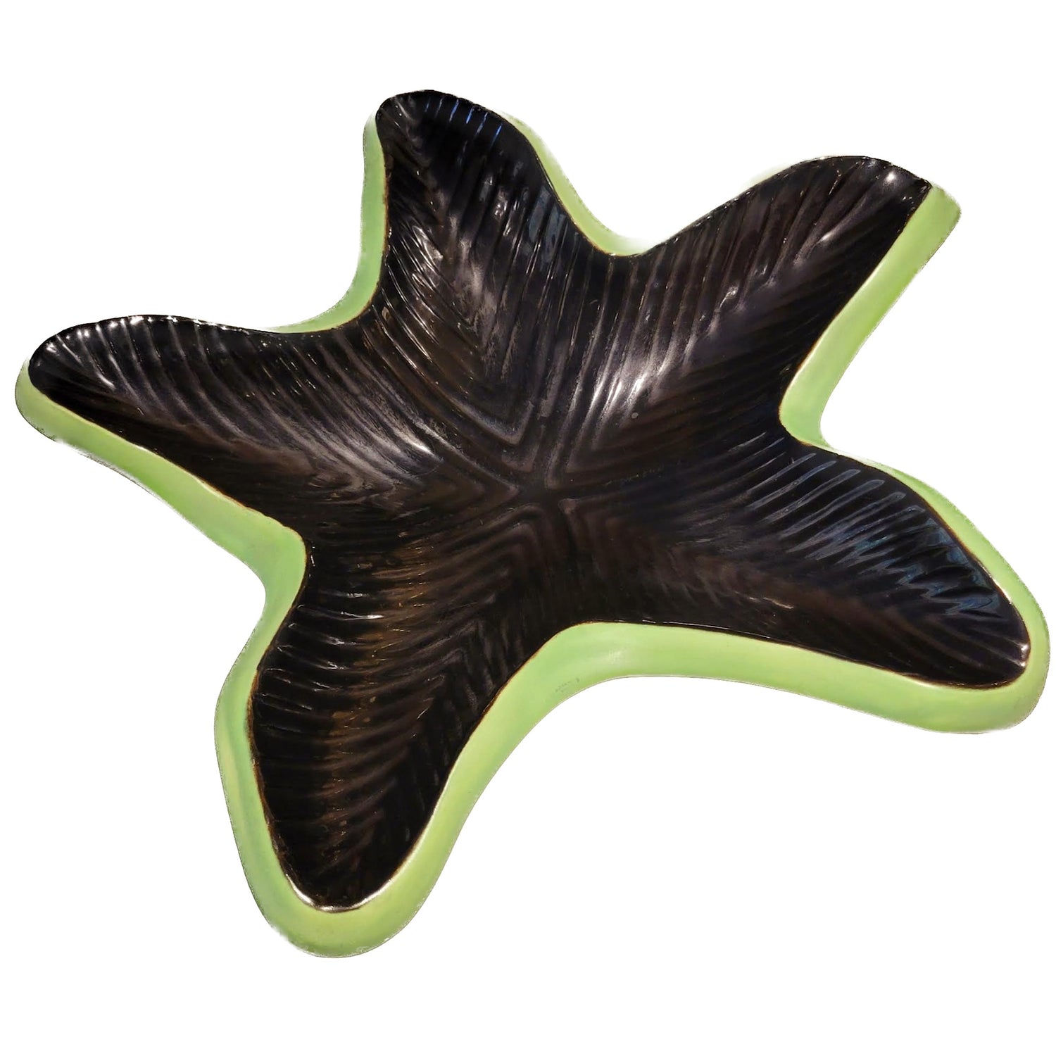 1950's Rare Elchinger Starfish Bowl, France