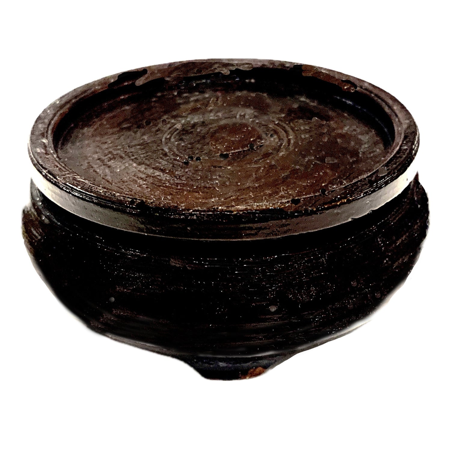 Asian Style Lacquered Stand, 2.5"