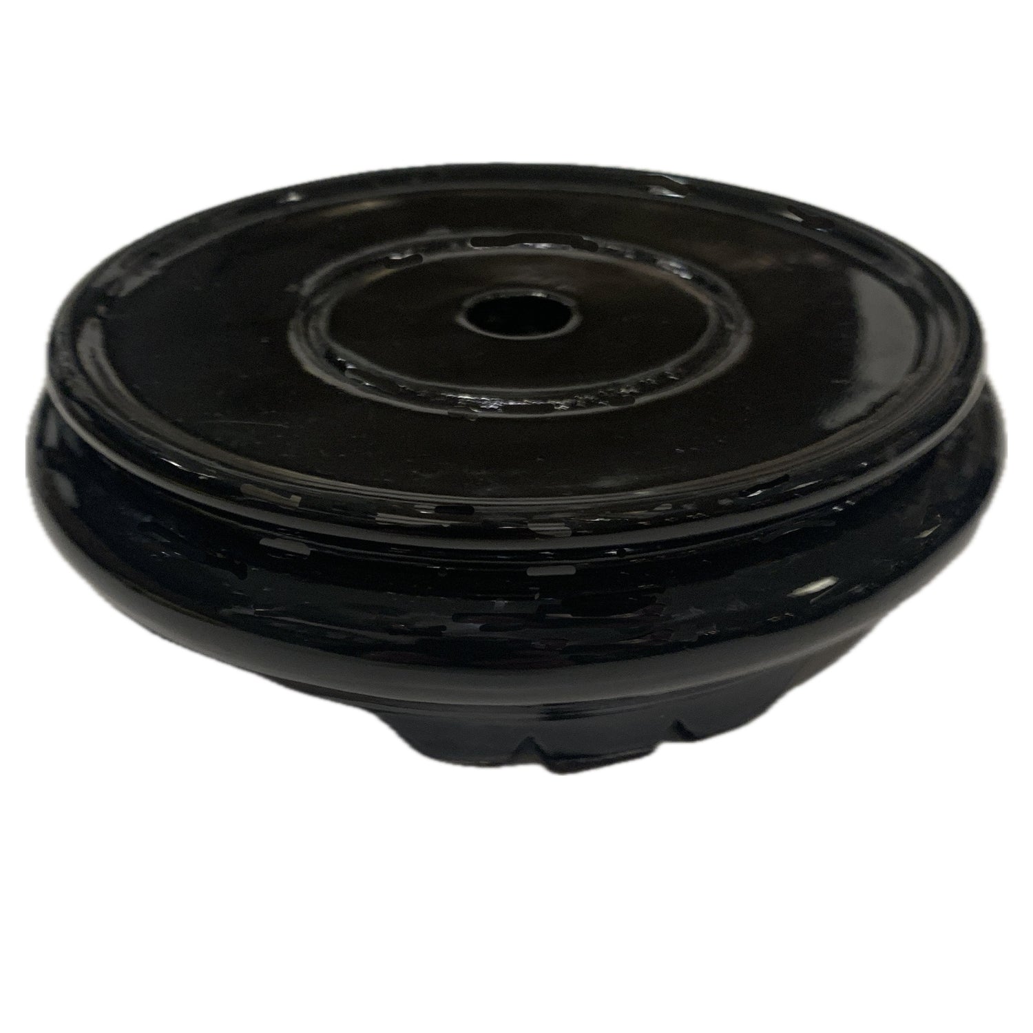 5.5" Black Lacquered Asian Stand