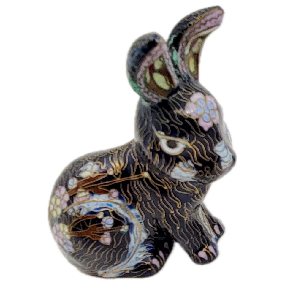 Black Cloissone Rabbit