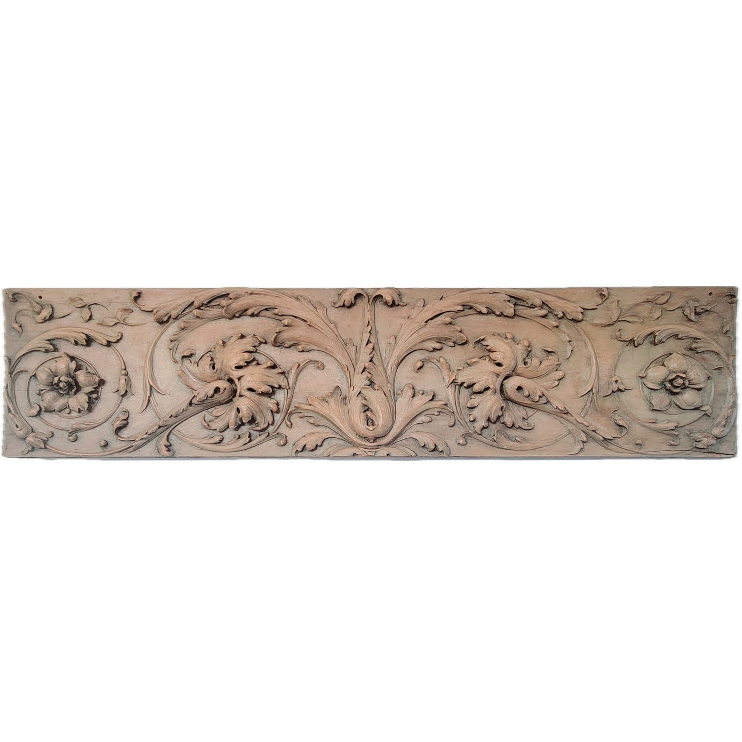 Reclaimed French Floral High Resin Furniture Panel