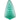 Light Green Recycled Glass Cut Glass Tree Motif