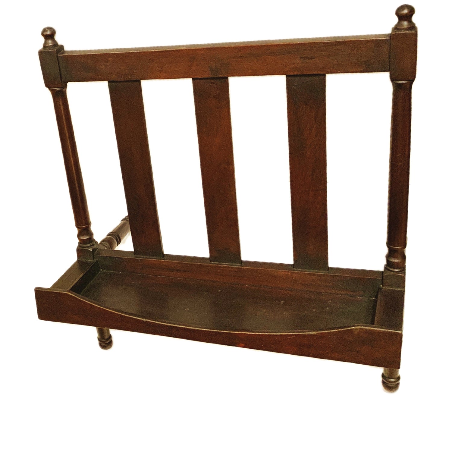 Antique Wooden Art Rack