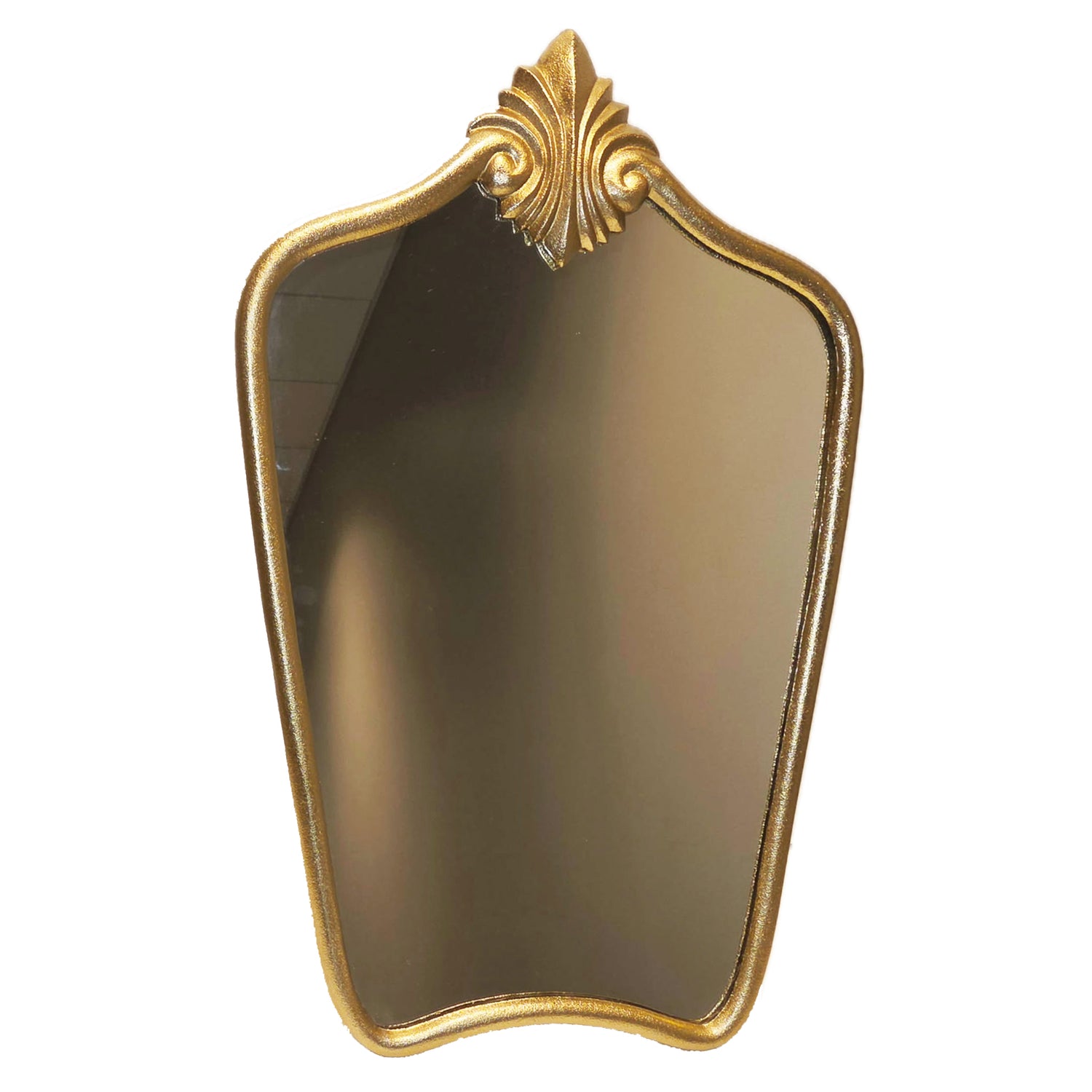 Gold Gilt Brass Frame Art Deco Mirror