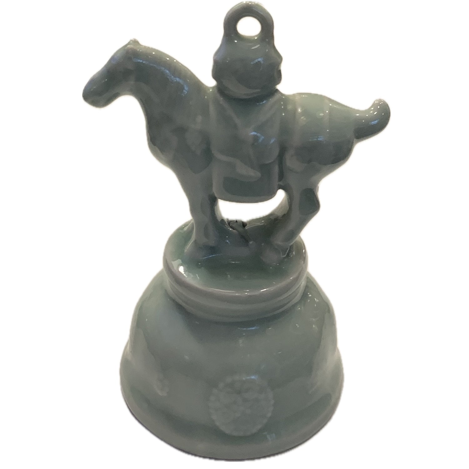Chinese Celadon Porcelain Horse Bell