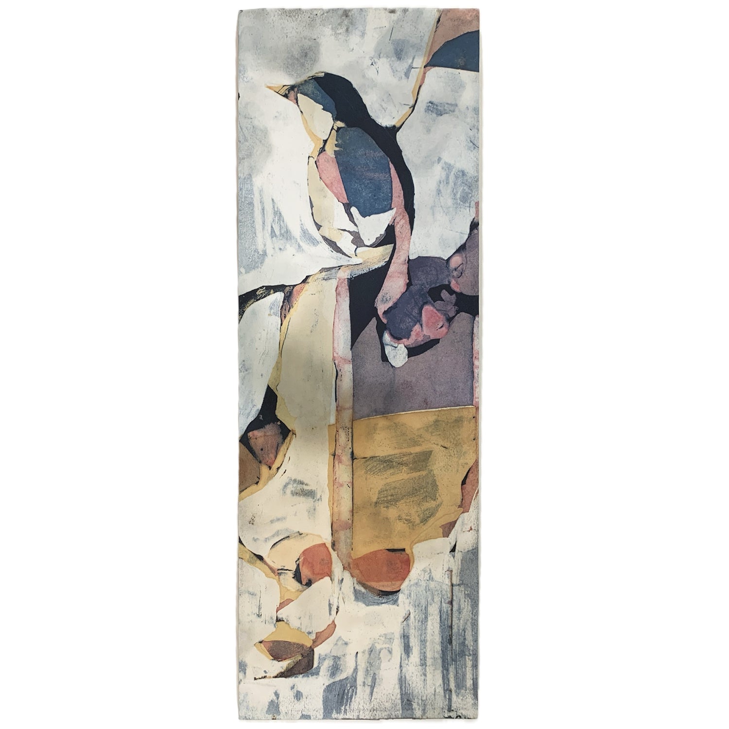 Bird 3, Emily Donovan, Natural Dye and Pigment on Paper, Mounted on Wood Frame