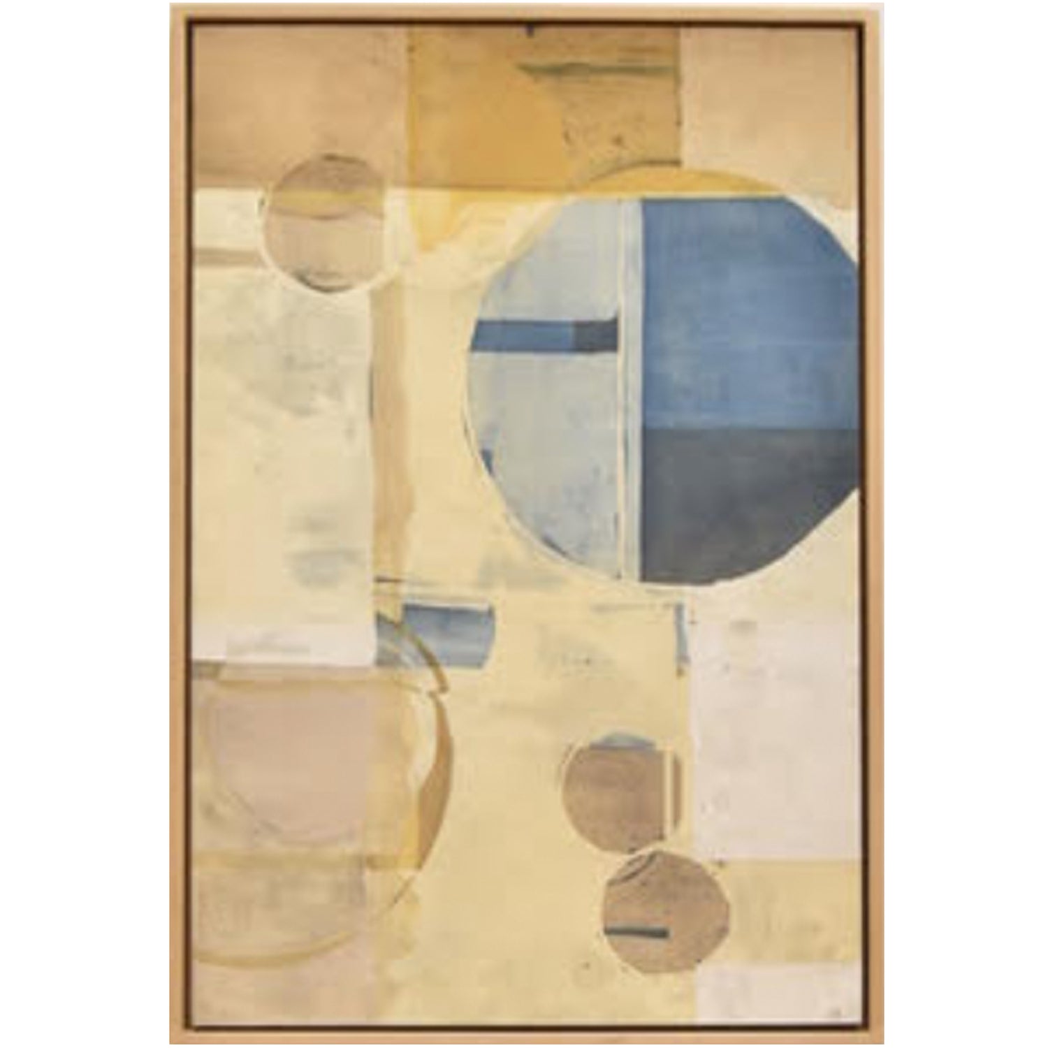 Vienna, Emily Donovan, Natural Dye and Pigment on paper including Goldenrod, Oak Gall, Sumac and Indigo, Framed in Maple
