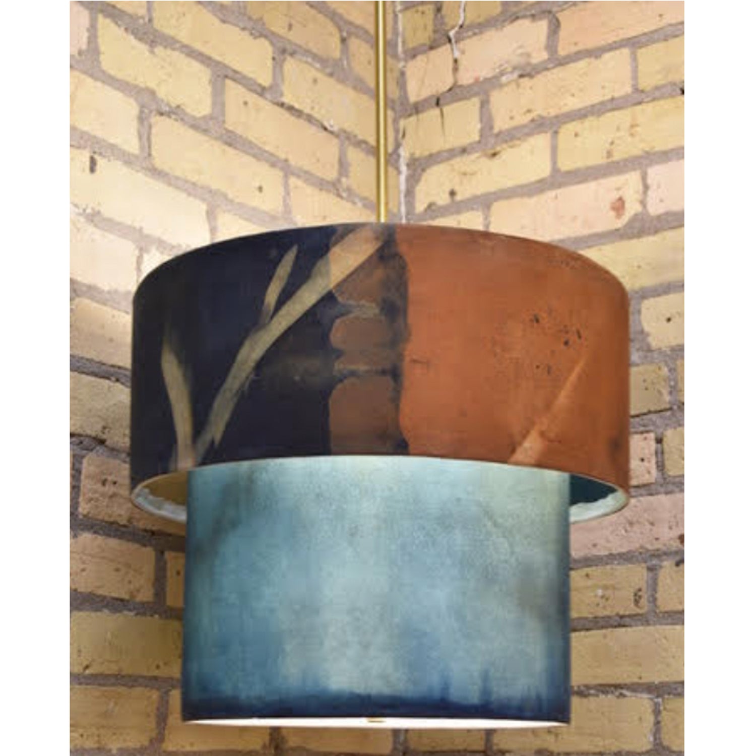 Four Seasons, Emily Donovan, Two Tiered Pendant, Plus Brass Rod to Length