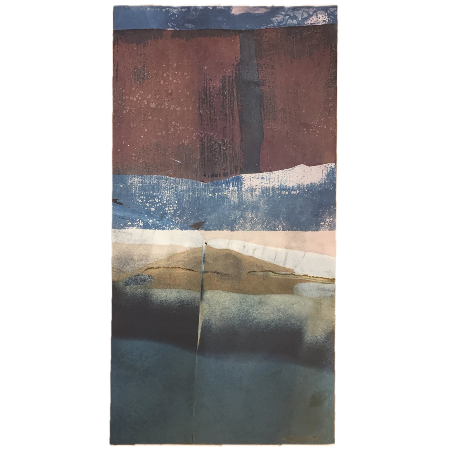 Solstice, Emily Donovan, Natural Dye and Pigment on Paper