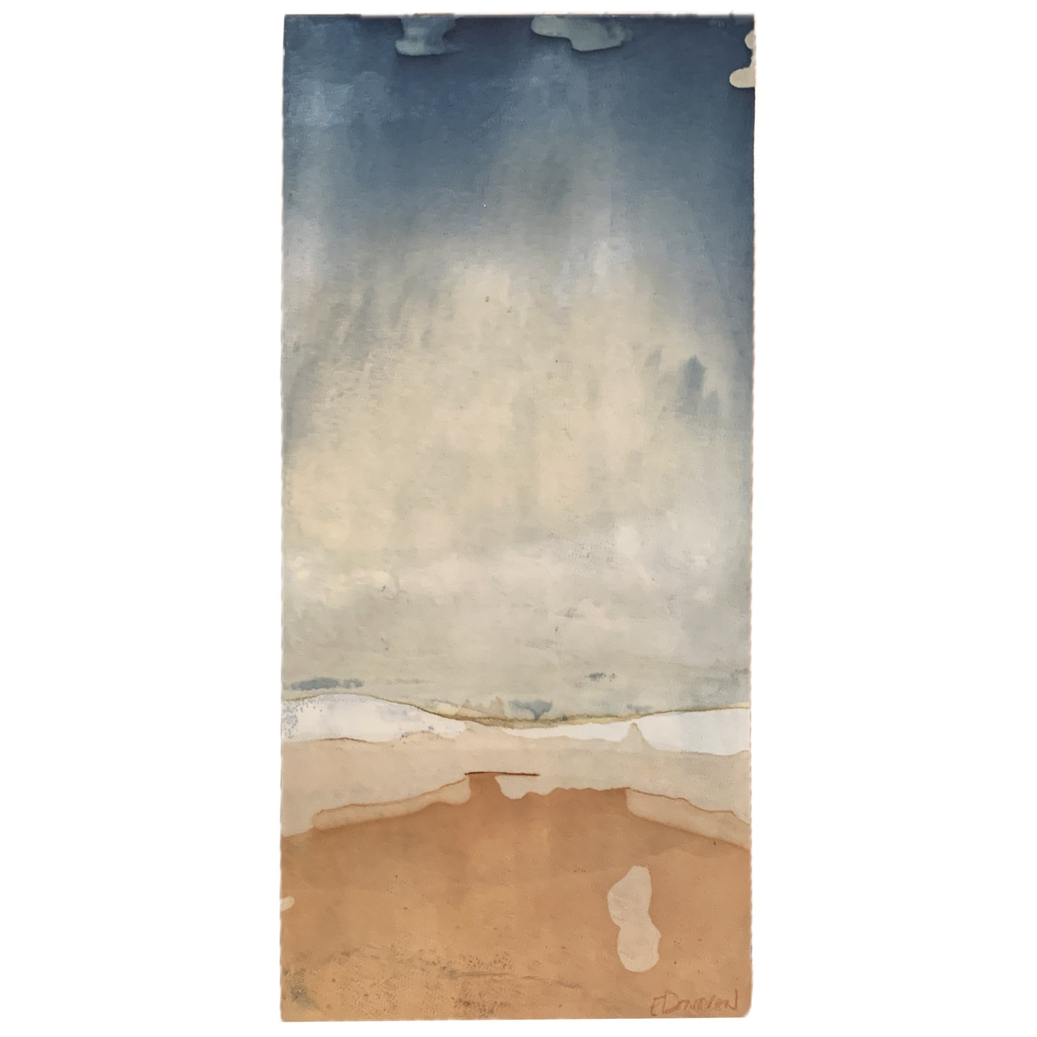 Landscape, Emily Donovan, Natural Dye and Pigment on Paper