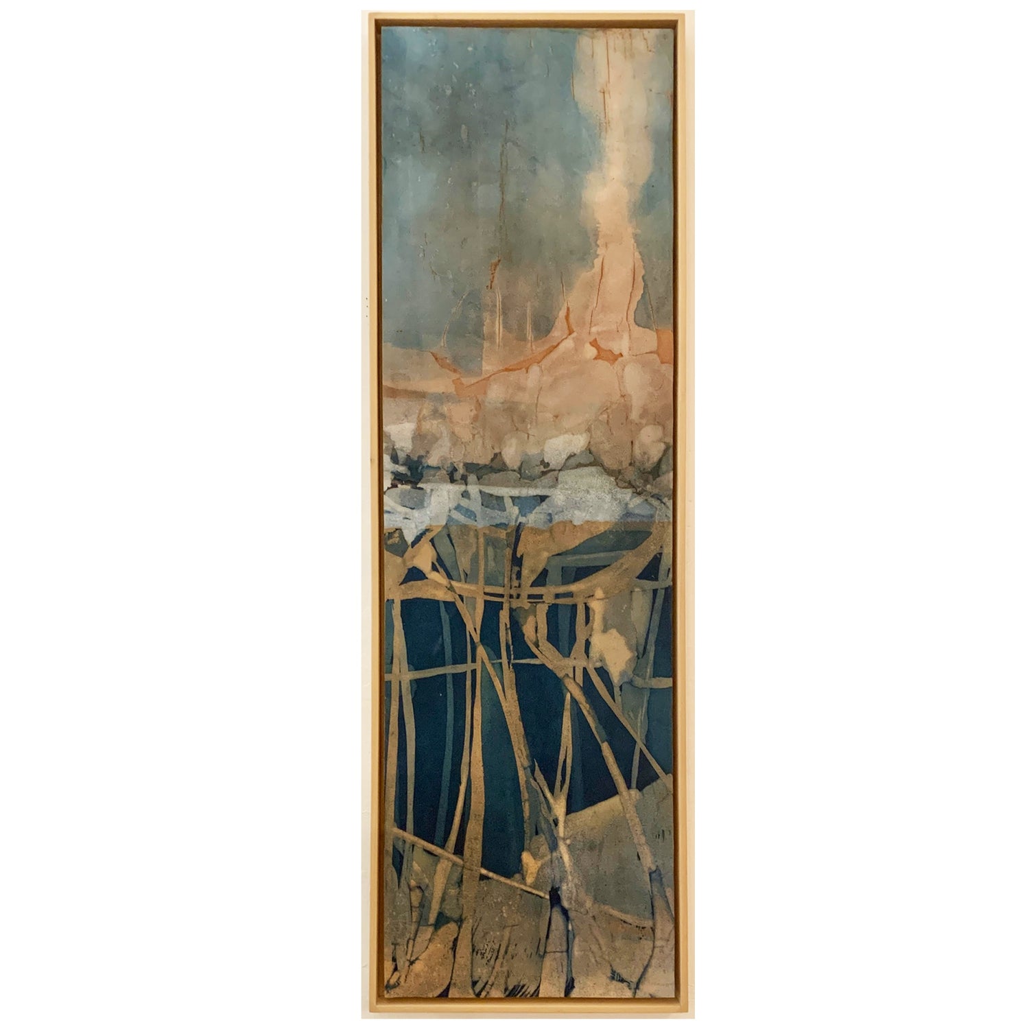 Water Lilies, Emily Donovan, Natural Dye and Pigment on Paper