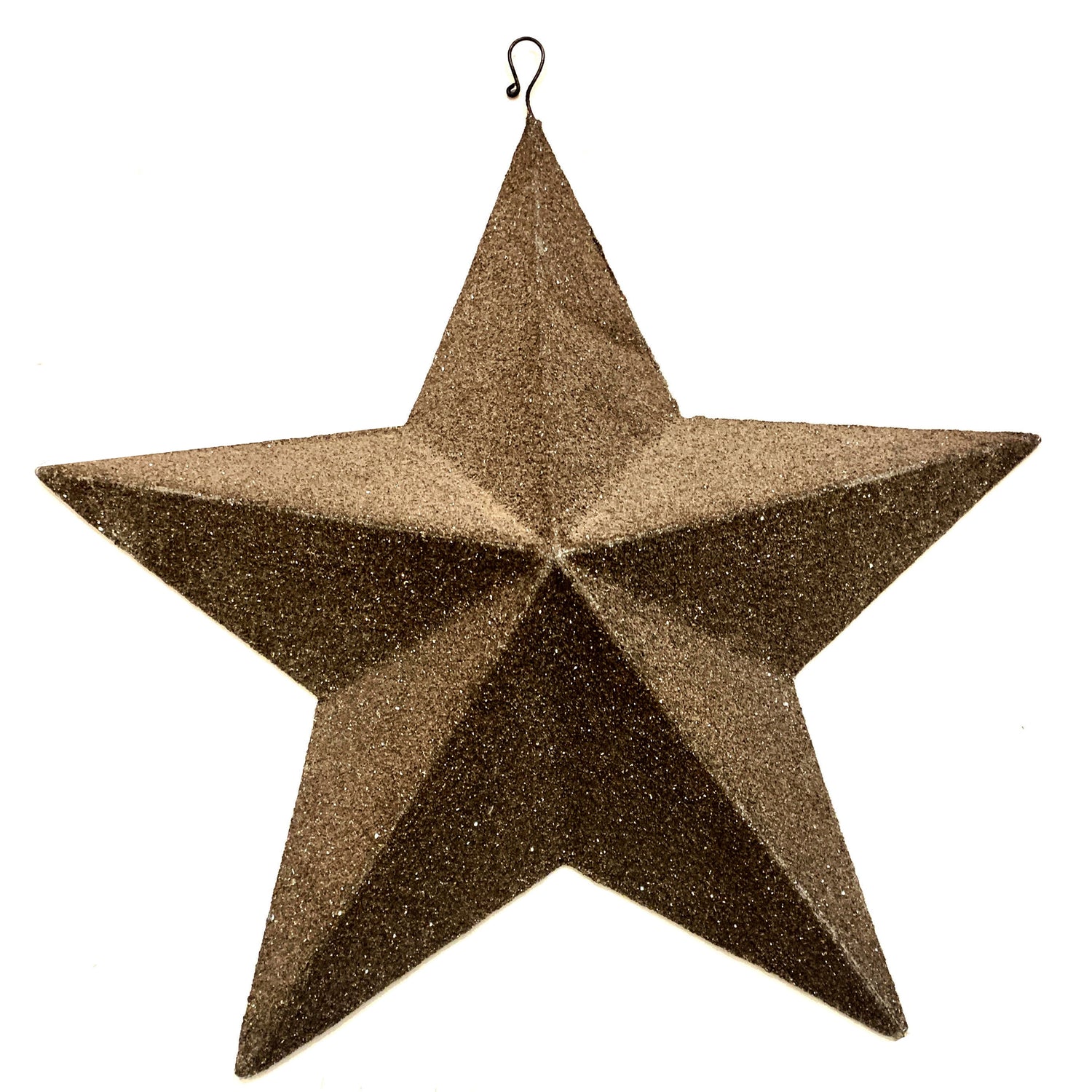 Three-D Glitter Cardboard Hanging Star, 17"dia