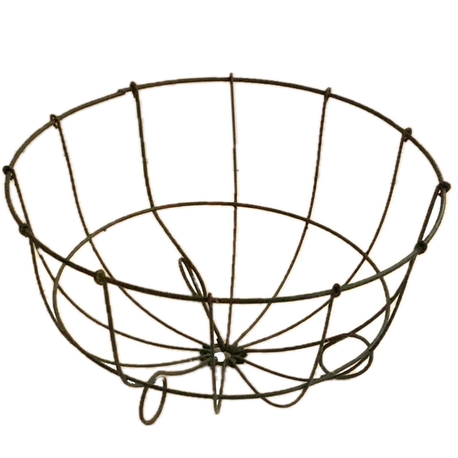 Vintage Wire Bowl, 8"dia x 4"h