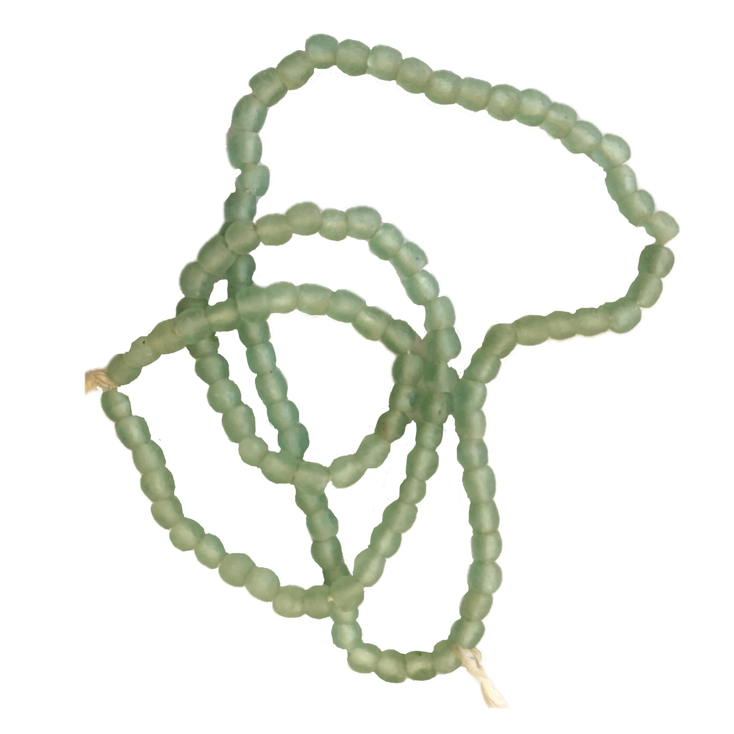 Sea Glass Bead Strand