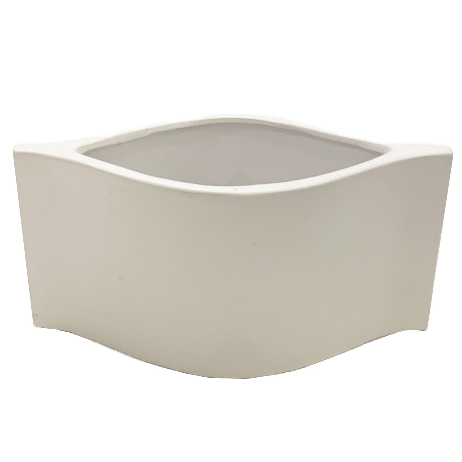 Vintage Matte White Vase