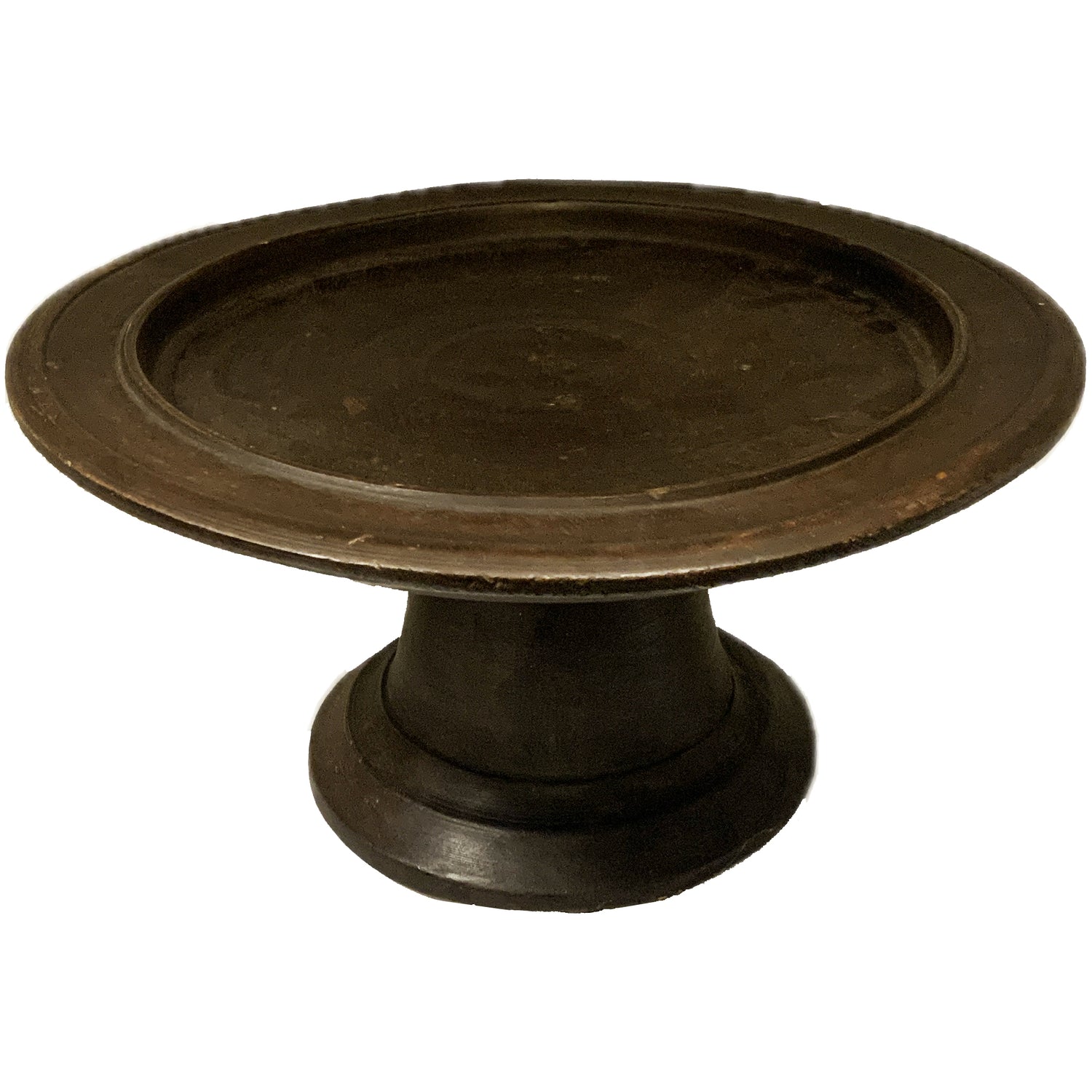 Vintage Wood Pedestal Riser