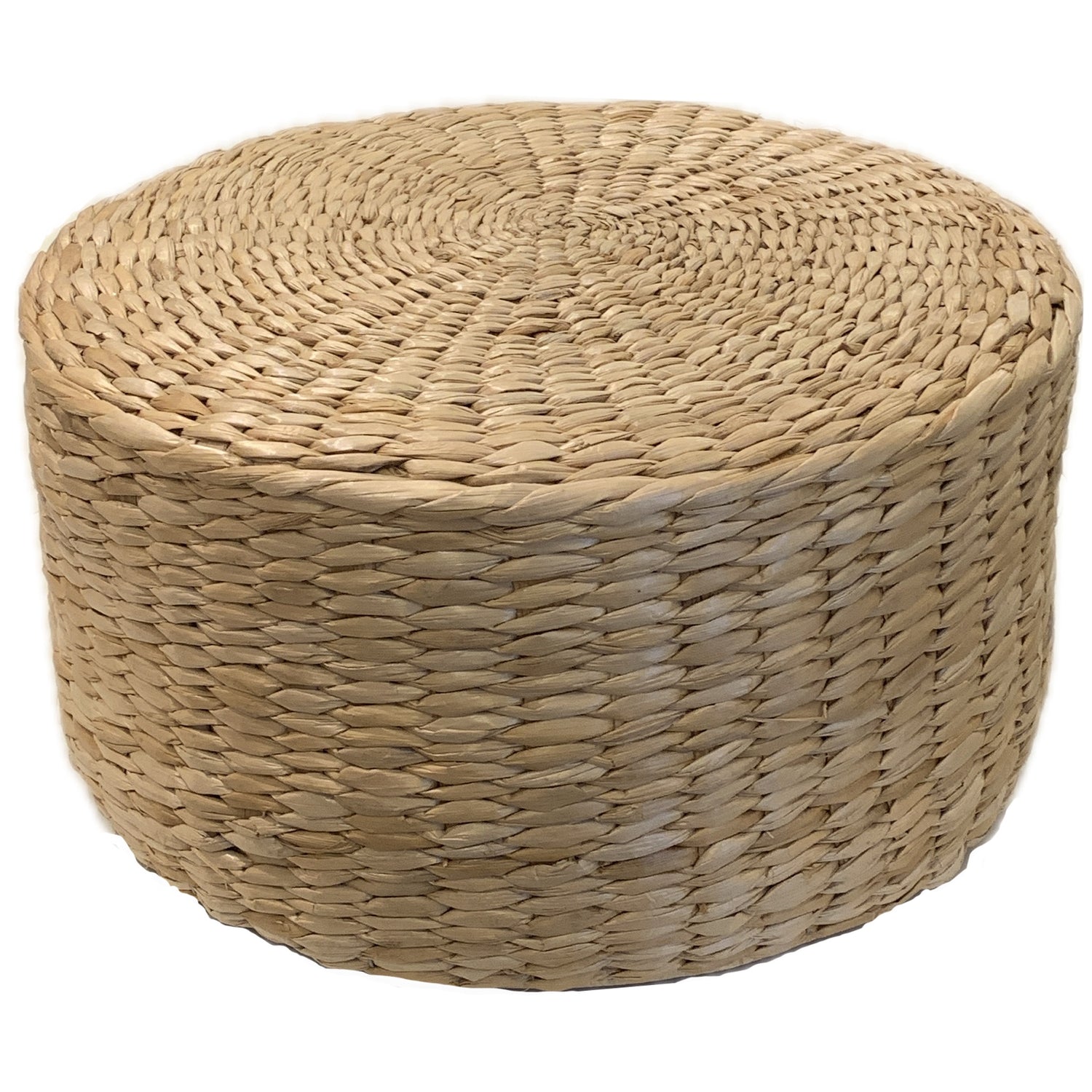 Round Seagrass Riser, 14" dia x 6.5"h