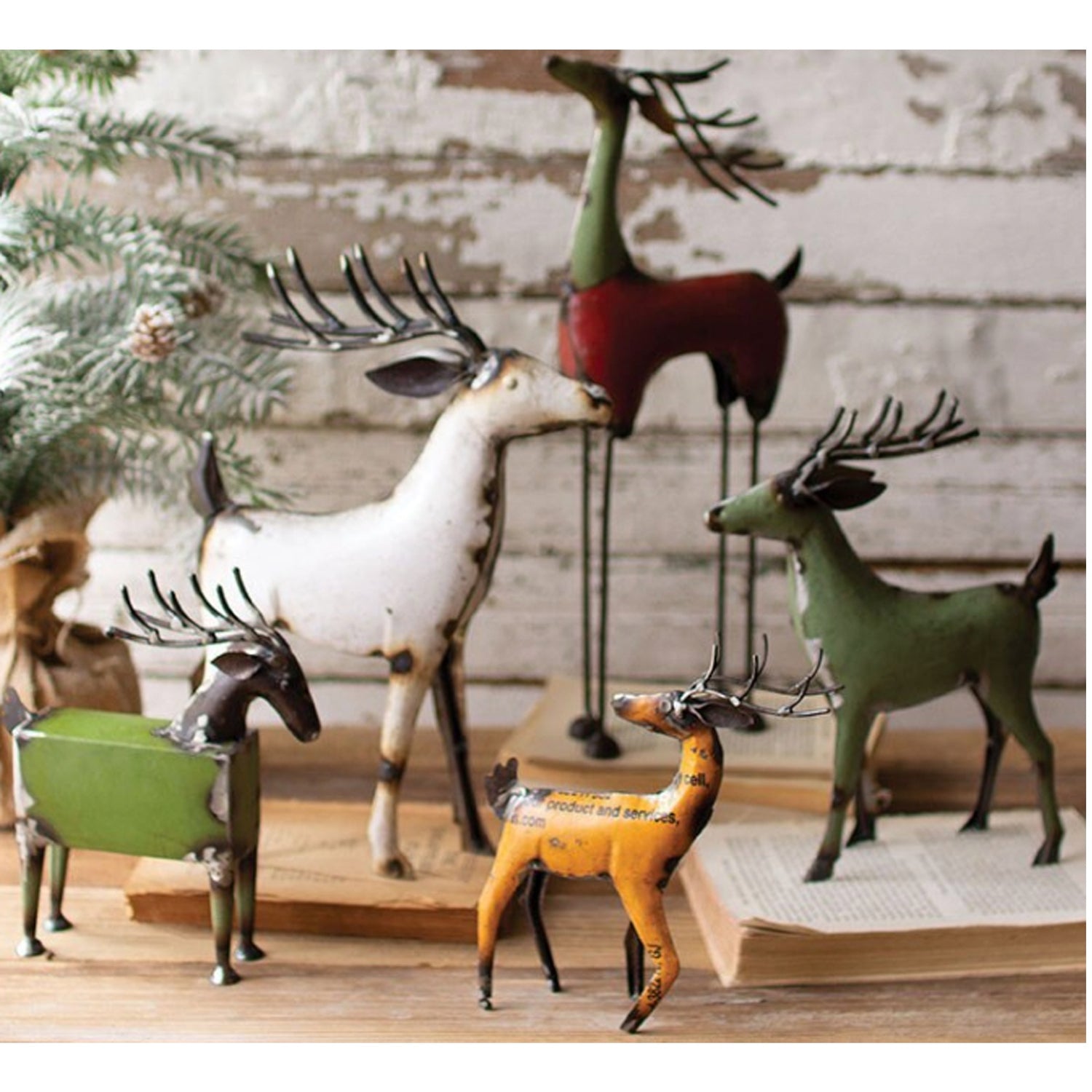 Recycled Metal Deer