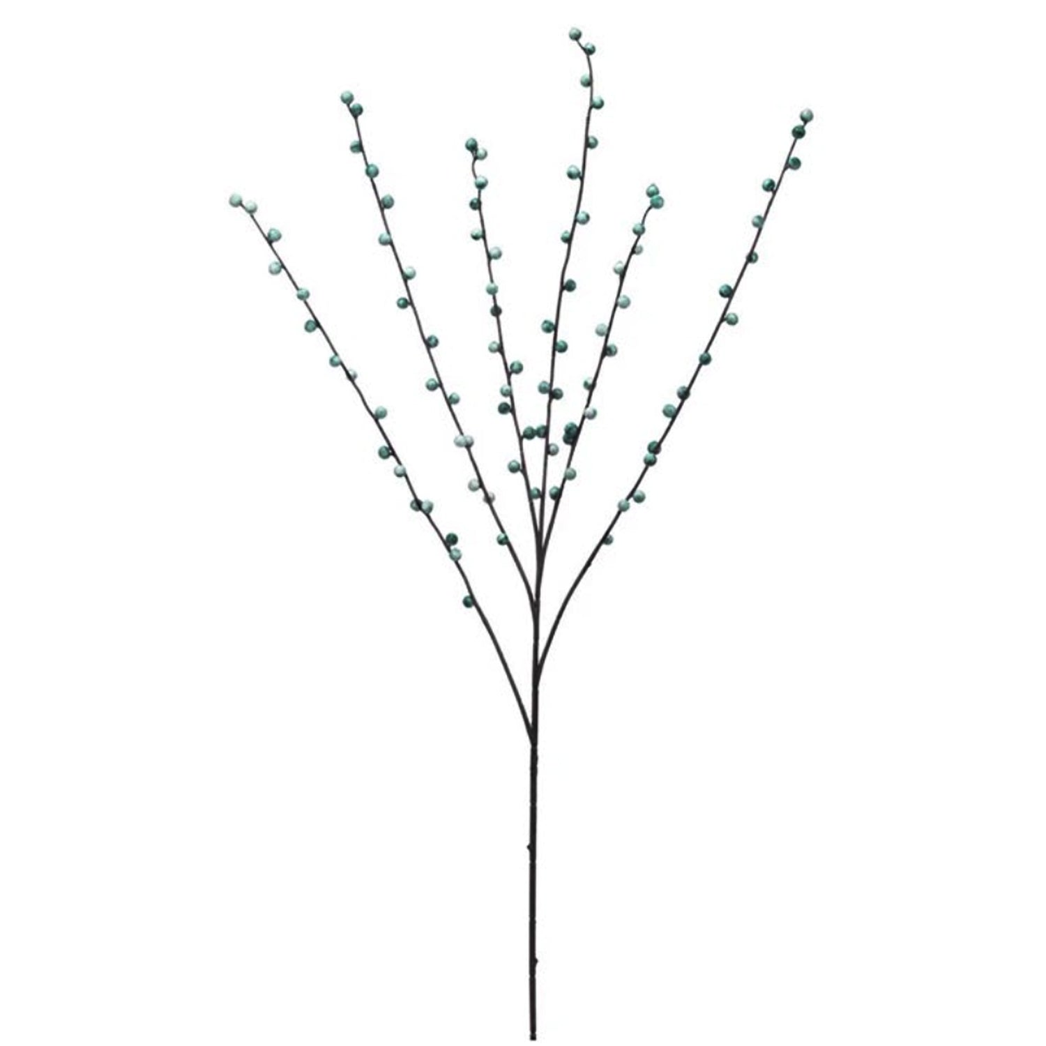 Pale Blue Berry Spray, 38"