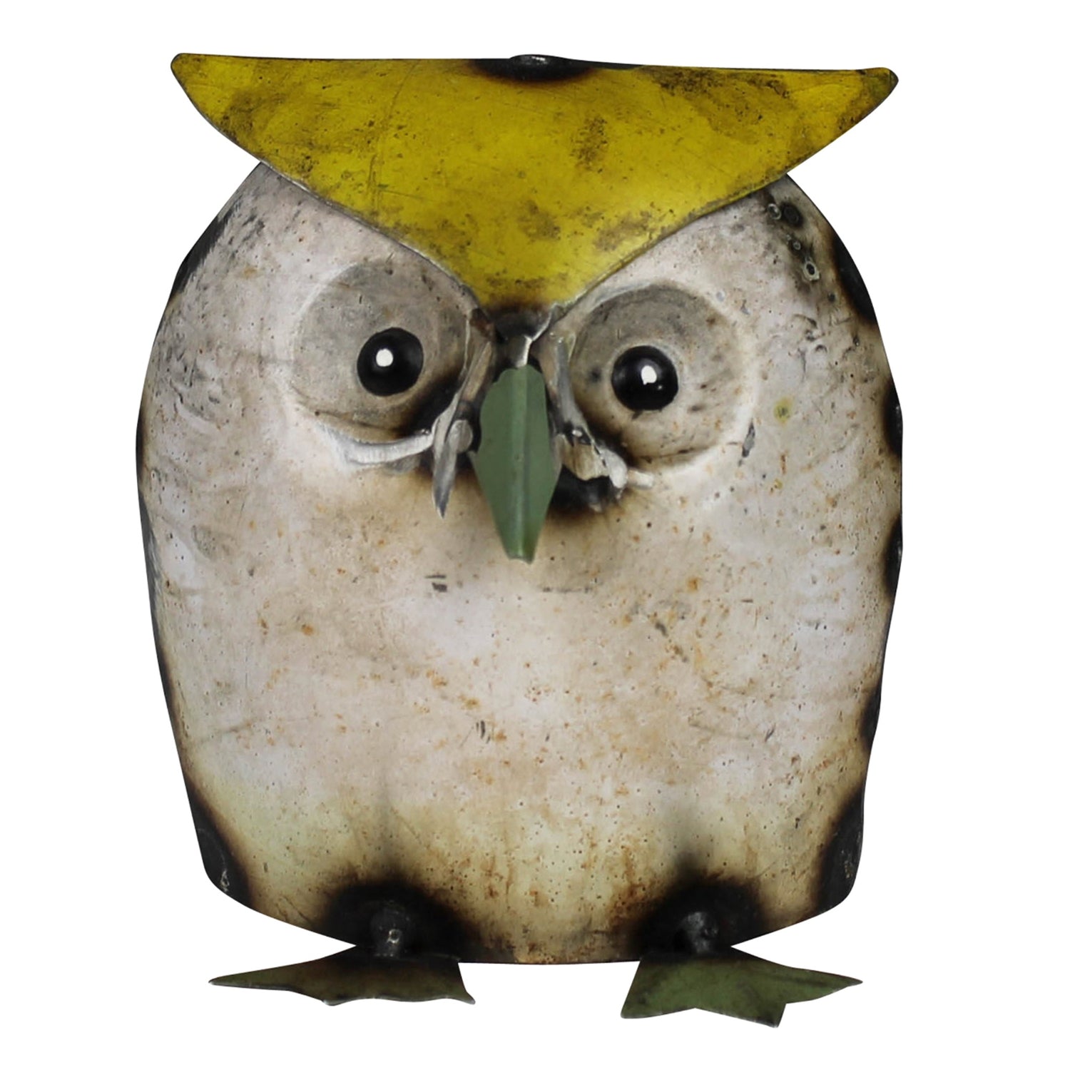 Owl, from Reclaimed Steel Drums, 4.5"h