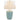 Soft Sky Celadon Porcelain Lamp, 100 Watt; 3-Way, 26"h