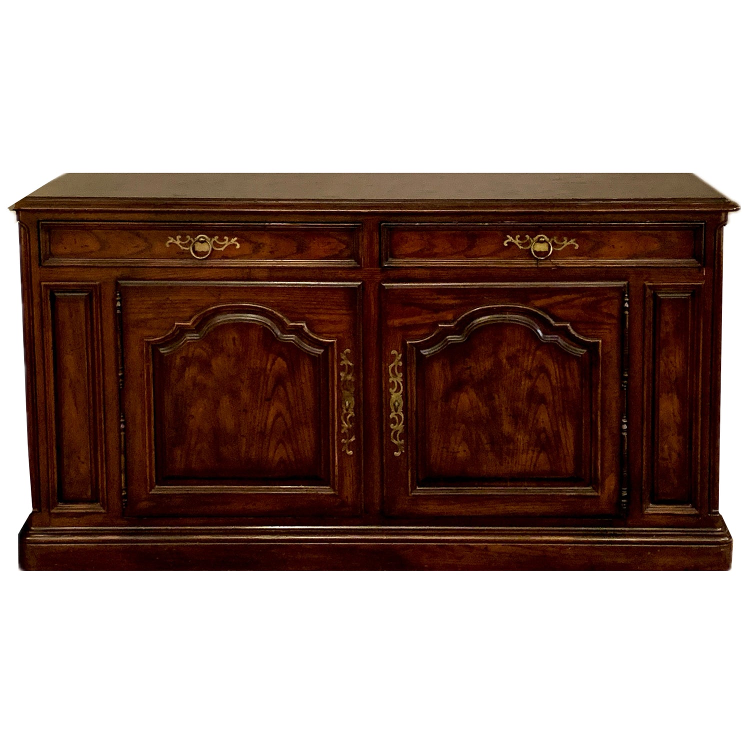 Vintage Hendredon Sideboard on Casters, 62"w x 19"d x 33.5"h