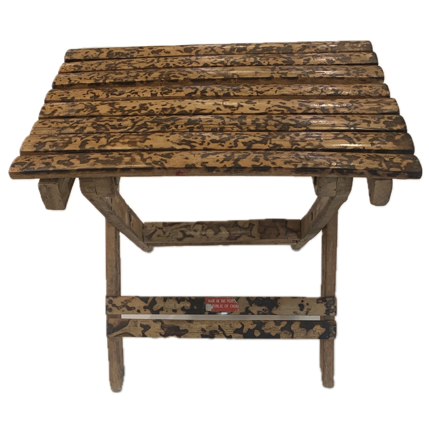 Vintage Bamboo Stool
