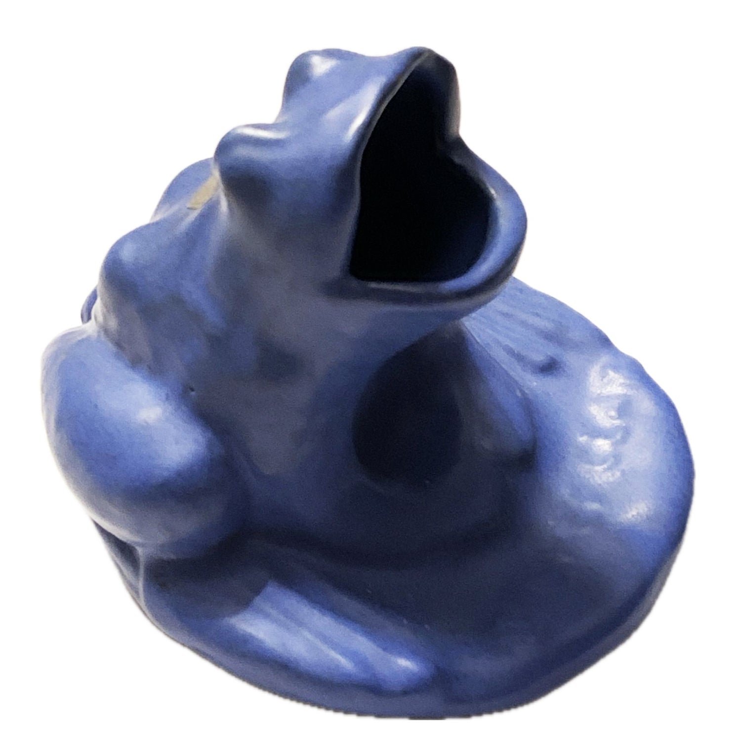 Blue Niloak Pottery Frog