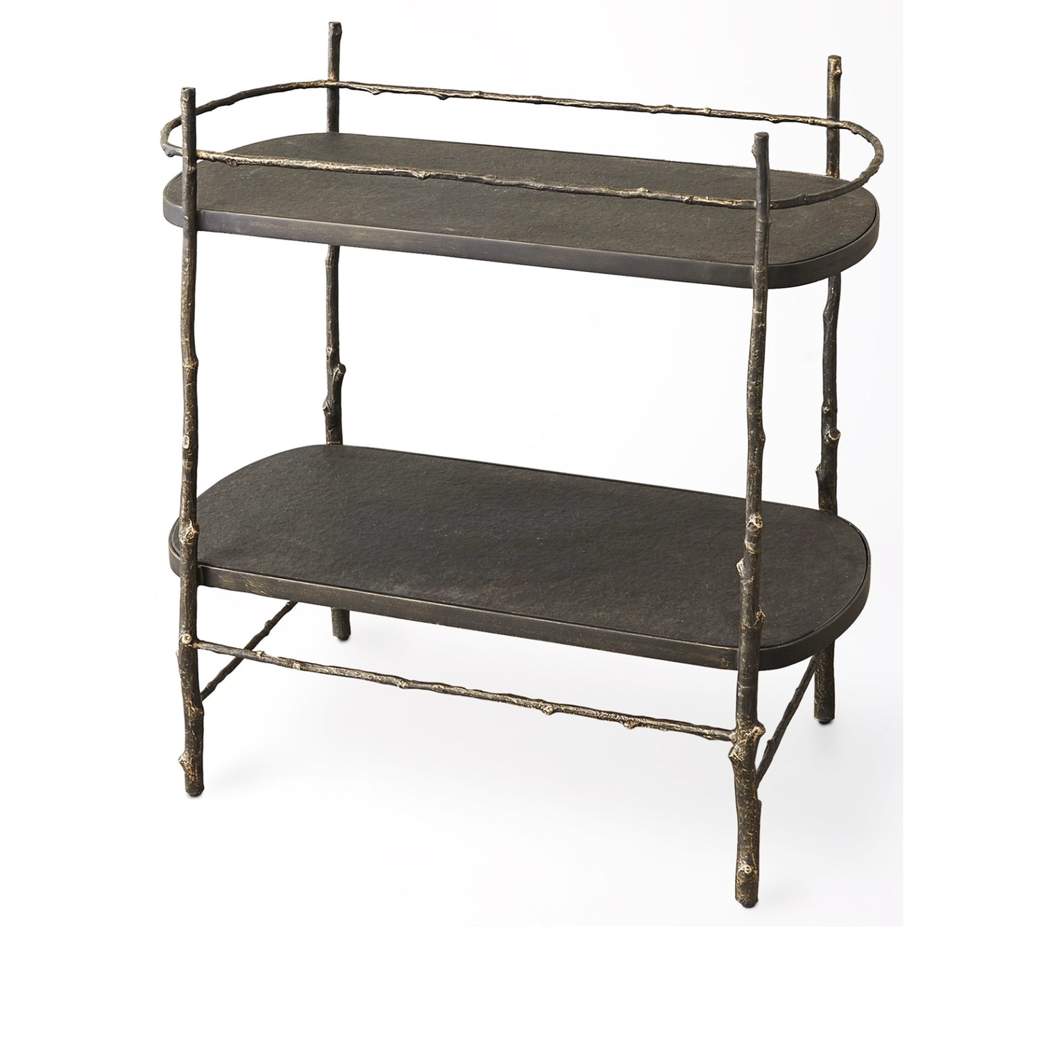 Bronze-finished Drinks Table