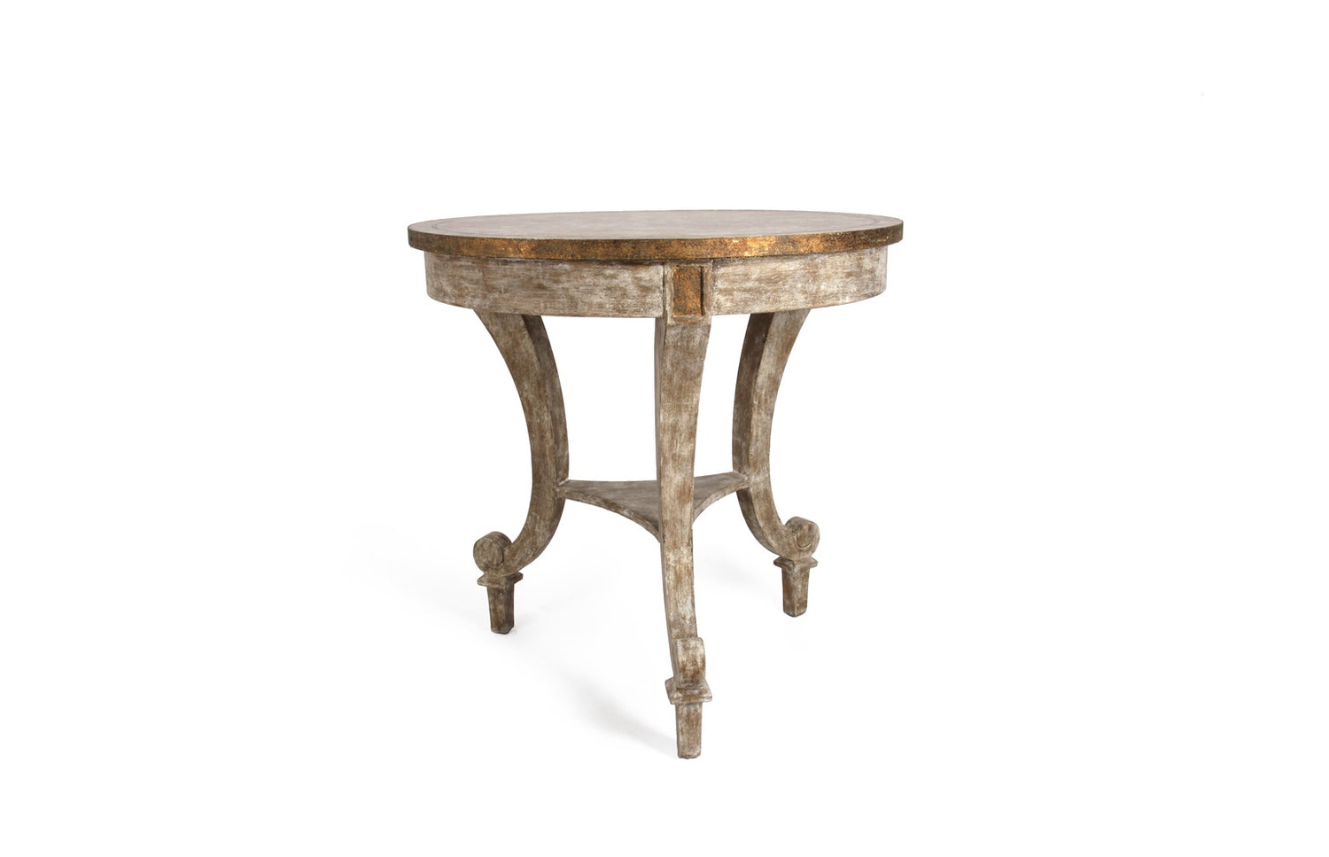 Accent Table with hand-applied finish