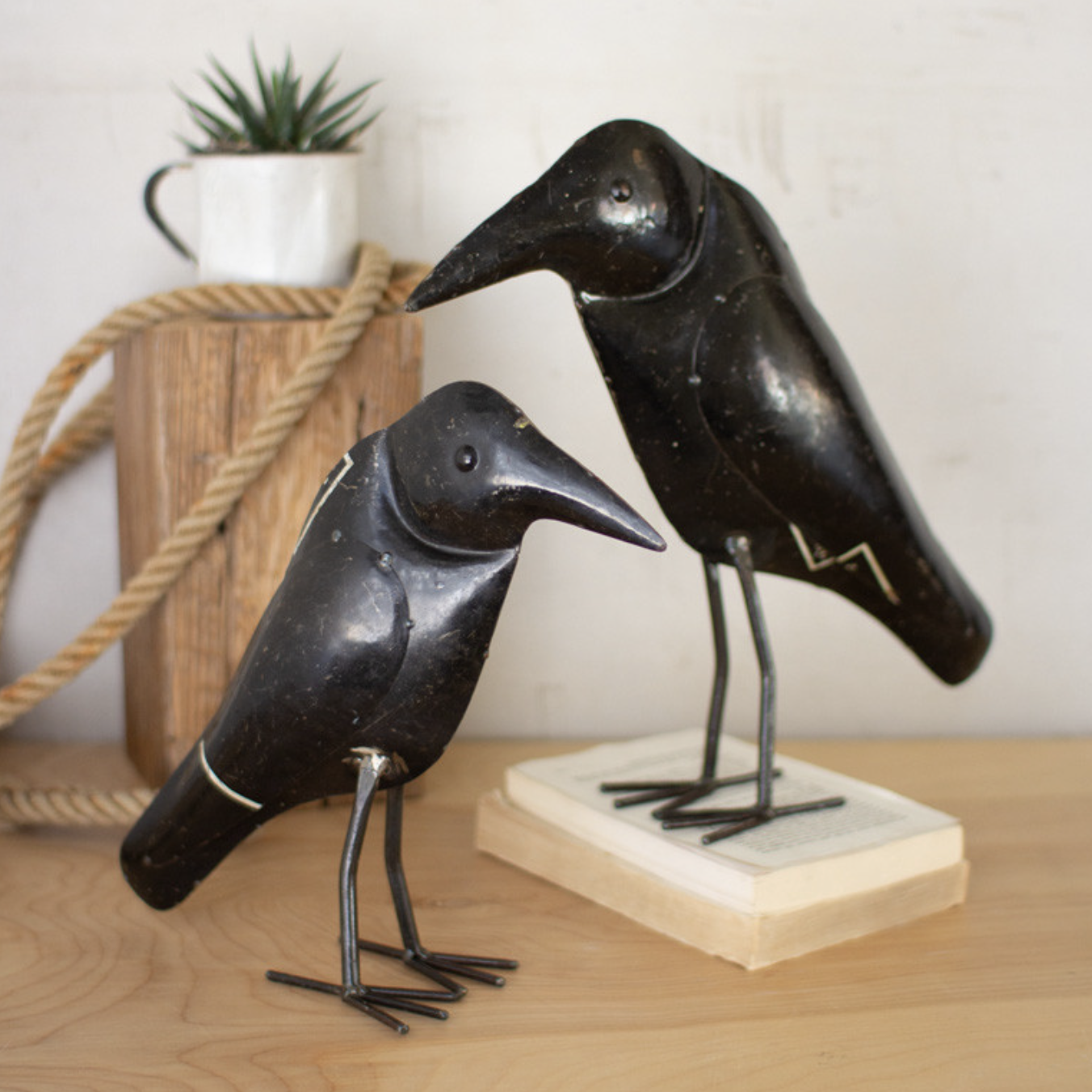 Recycled Iron Black Crow